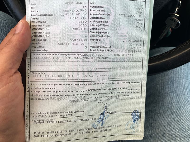 Volkswagen Golf V 1.9 TDI Sportline 2006 – снимка 6
