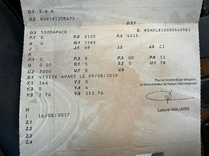 BMW 5er 530d 2000 – снимка 5