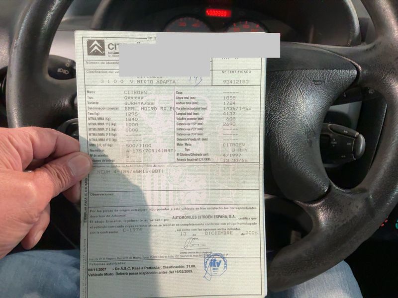 Citroen Berlingo 2.0 HDi SX Plus Familiar 2007 – снимка 21