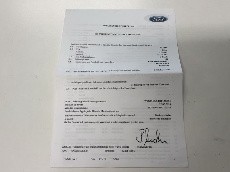 Ford C-Max 1.6 TDCi Titanium 2015 – снимка 22