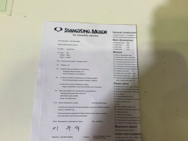Ssangyong XLV 1.6 Turbodiesel Crystal 4x2 2017 – снимка 21