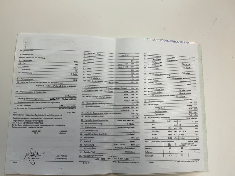 BMW X3 xDrive 20d 2008 – снимка 22