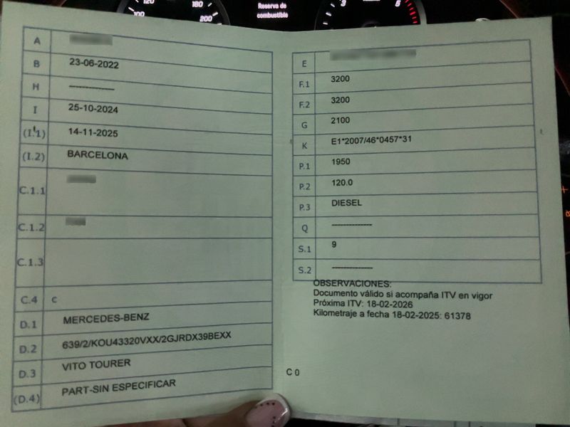 Mercedes-Benz Vito Tourer 116 CDI Select 4x4 lang 2022 – снимка 20