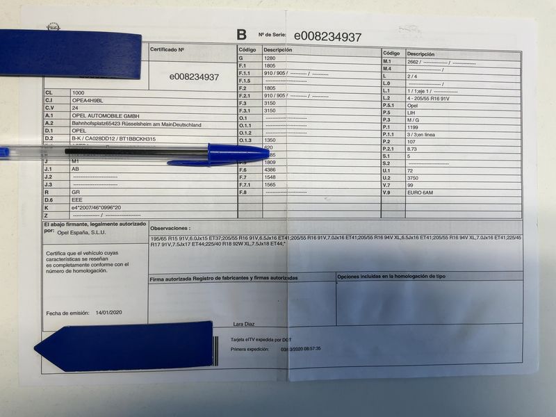 Opel Astra 1.2 Turbo Business Start/Stop 2020 – снимка 21
