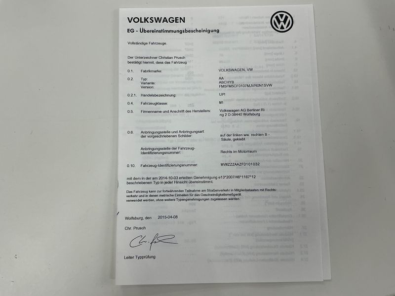 Volkswagen up! 1.0 Club up! 2015 – снимка 6