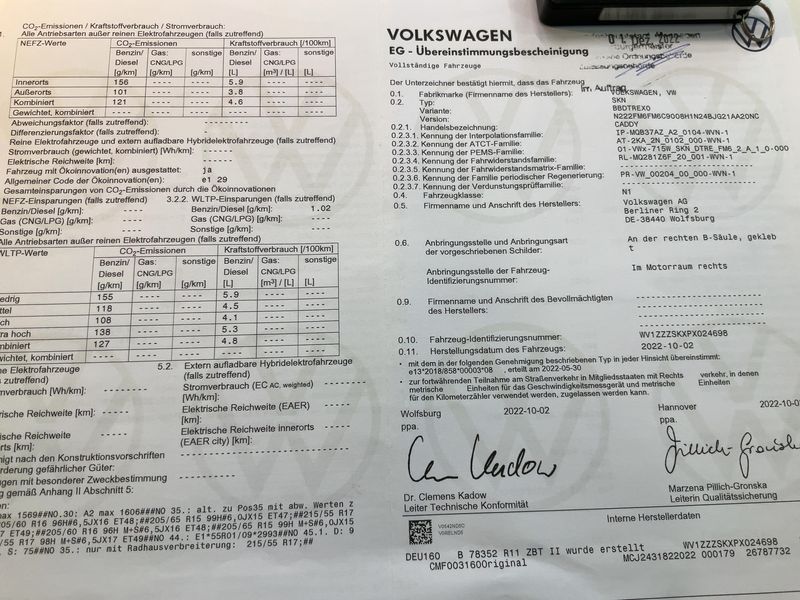 Volkswagen Caddy 2.0 TDI 2022 – снимка 21