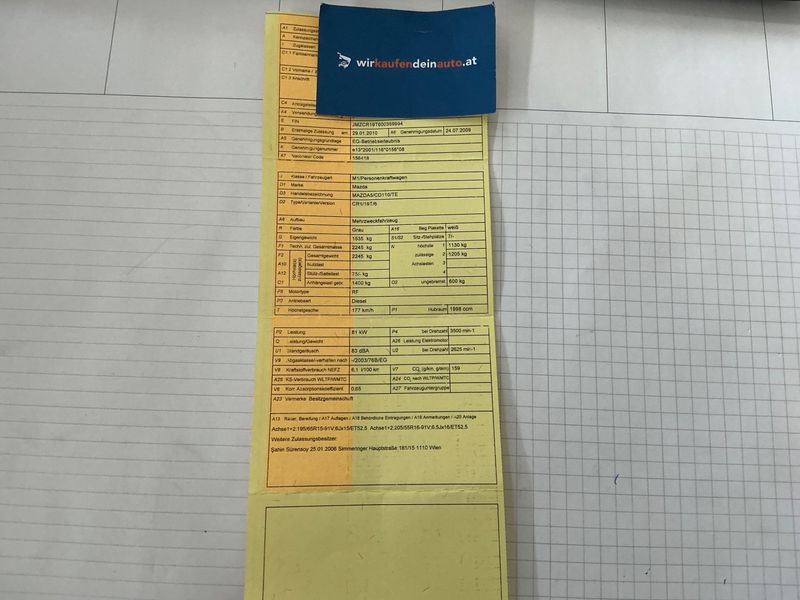 Mazda 5 2.0 Turbodiesel CD TE 2009 – снимка 5