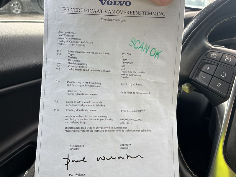 Volvo S60 2.0 D4 Kinetic 2014 – снимка 17