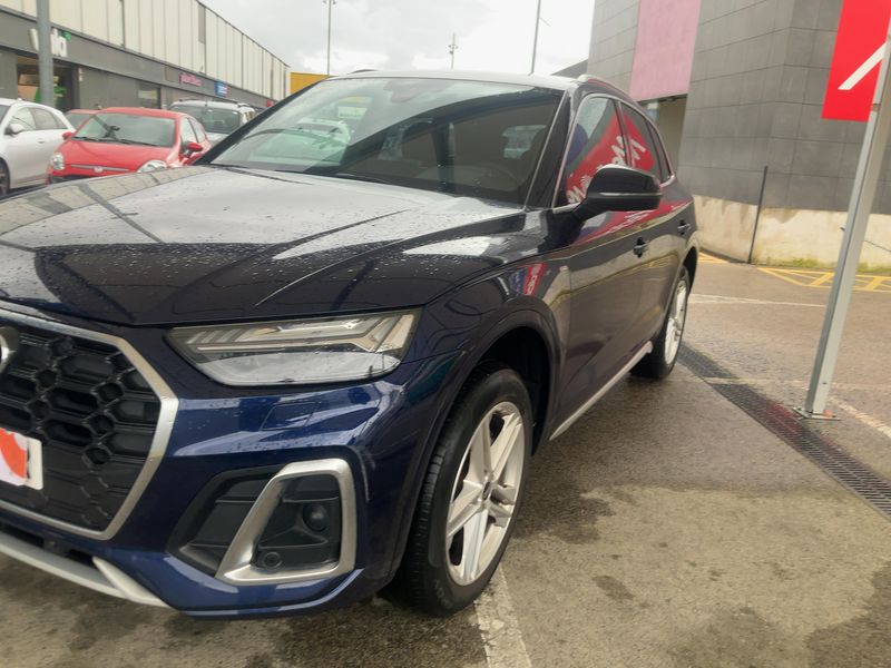 Audi Q5 40 TDI Mild-Hybrid quattro S line 2021 – снимка 2
