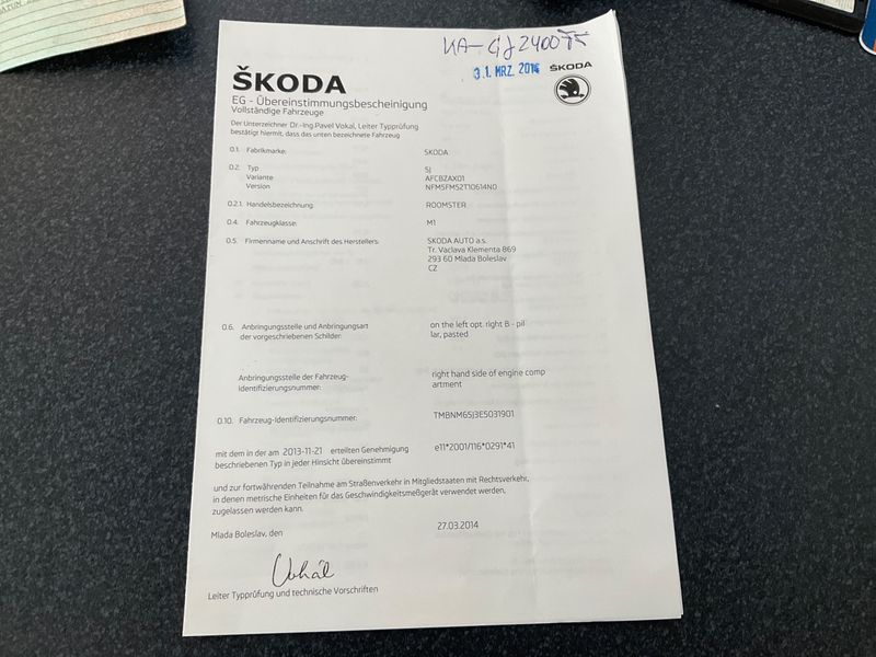 Skoda Roomster 1.2 TSI Ambition Plus Edition 2014 – снимка 6