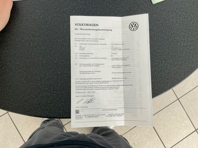 Volkswagen Sharan 2.0 TDI Comfortline BlueMotion Tech 2017 – снимка 21