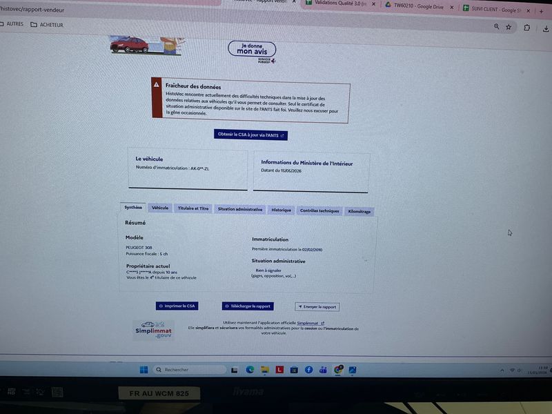 Peugeot 308 1.6 HDi Confort Pack 2010 – снимка 6