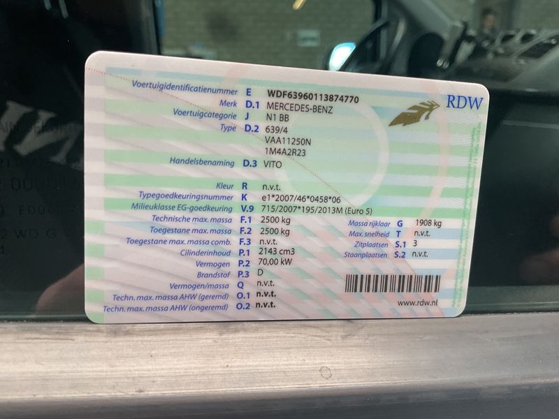 Mercedes-Benz Vito 110 CDI lang 2014 – снимка 21