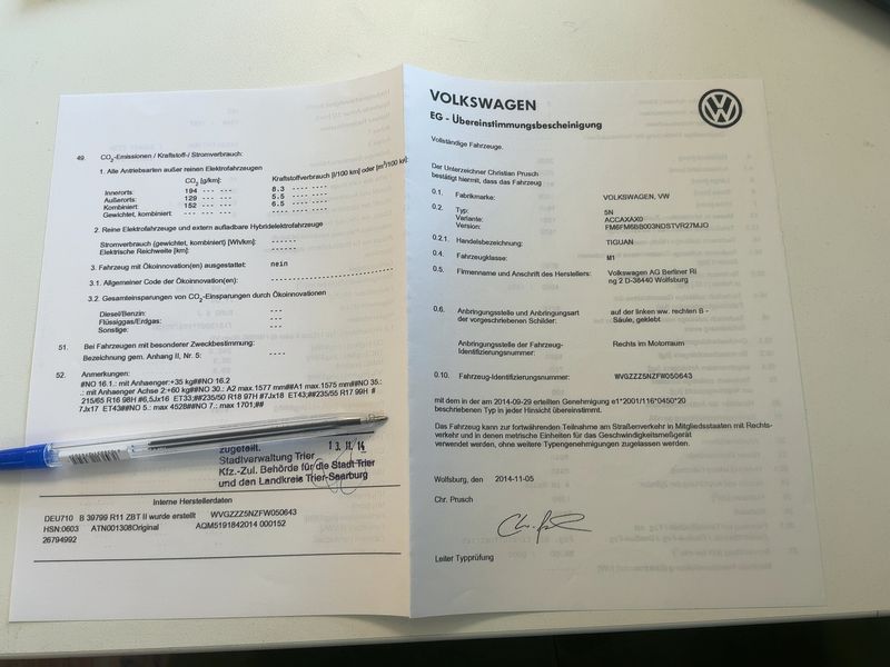 Volkswagen Tiguan 1.4 TSI Sport & Style BlueMotion Tech 2014 – снимка 22