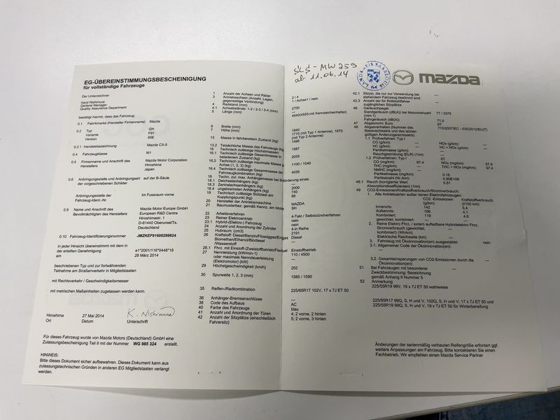 Mazda CX-5 2.2 Turbodiesel Sendo 2WD 2014 – снимка 22