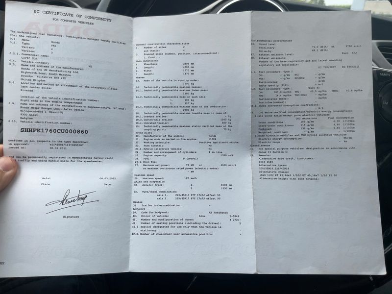 Honda Civic 1.4 Executive 2012 – снимка 21