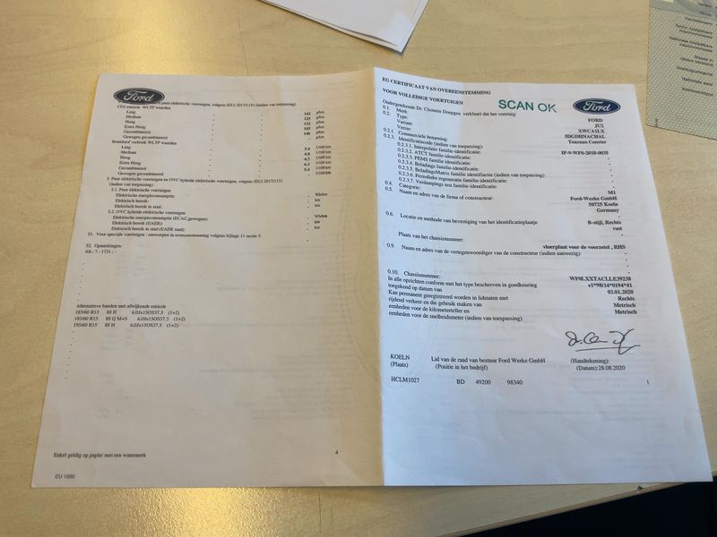 Ford Tourneo 1.5 TDCi Titanium 2021 – снимка 21