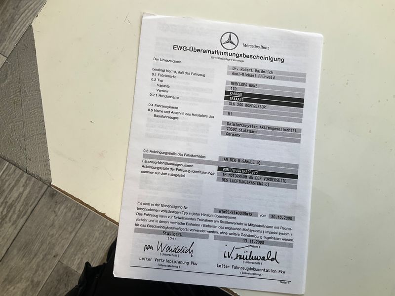 Mercedes-Benz SLK-Klasse SLK 200 Kompressor 2001 – снимка 6