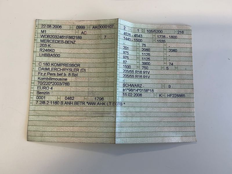 Mercedes-Benz C-Klasse C 180 Kompressor T Classic 2006 – снимка 5