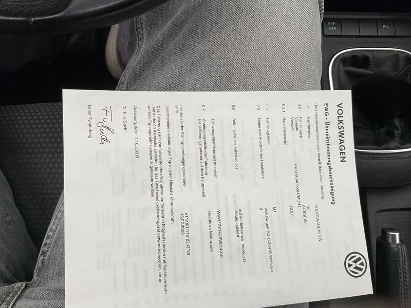 Volkswagen Golf VI 1.6 Comfortline 2009 – снимка 6