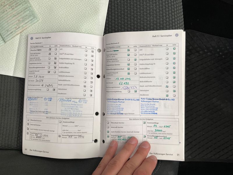 Volkswagen Golf VI 1.6 Comfortline 2009 – снимка на щета