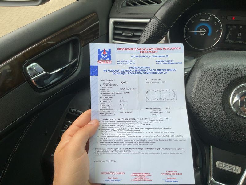 DFSK Glory 580 1.5 Turbo LPG 2023 – снимка 21