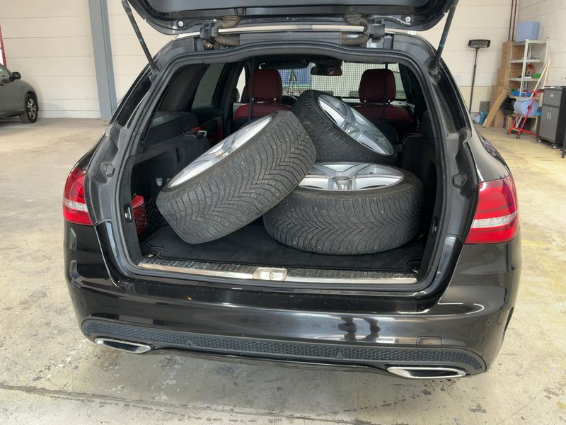 Mercedes-Benz C-Klasse C 220 d T BlueTEC AMG Line 2015 – снимка 10