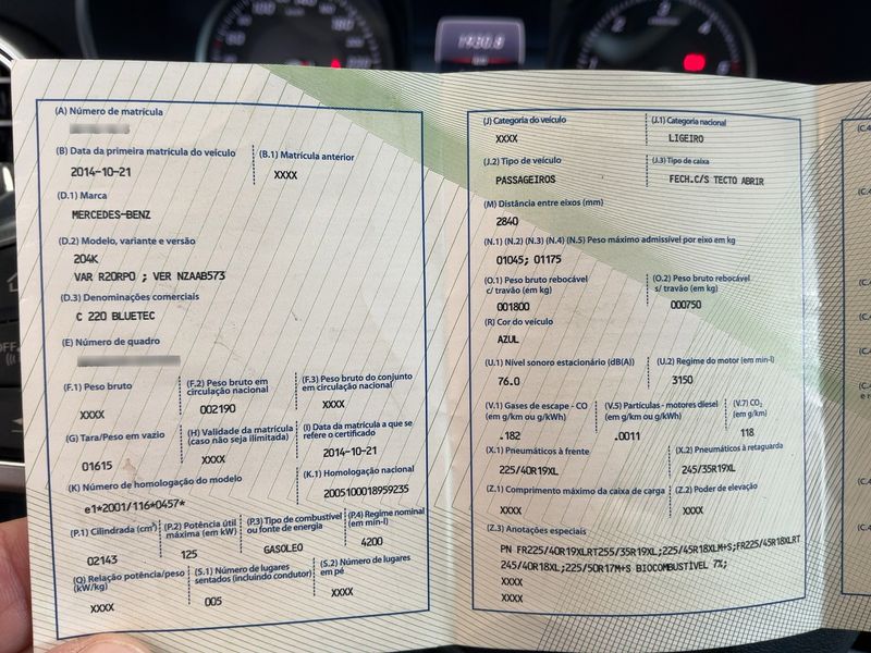 Mercedes-Benz C-Klasse C 220 d T BlueTEC AMG Line 2014 – снимка 20