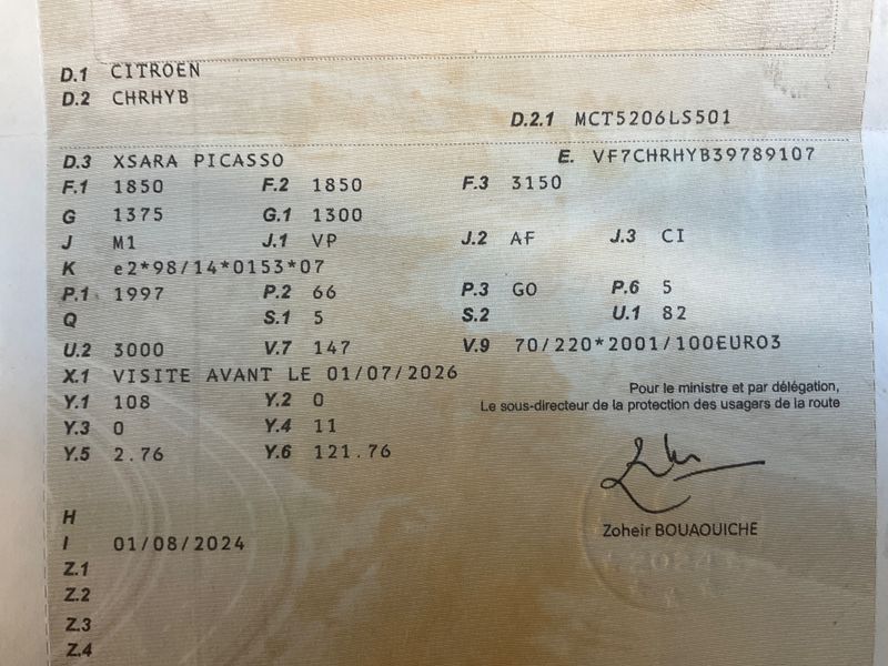 Citroen Xsara Picasso 2.0 HDi 2004 – снимка 5