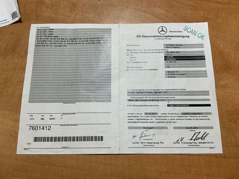 Mercedes-Benz E-Klasse E 200 CDI T BlueEfficiency 2012 – снимка 6