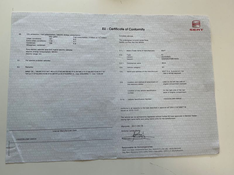 Seat Ibiza 1.4 Stylance / Style 2011 – снимка 6