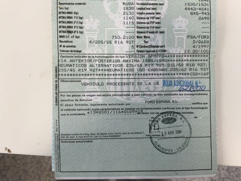 Ford Kuga 2.0 TDCi Titanium 2008 – снимка 21