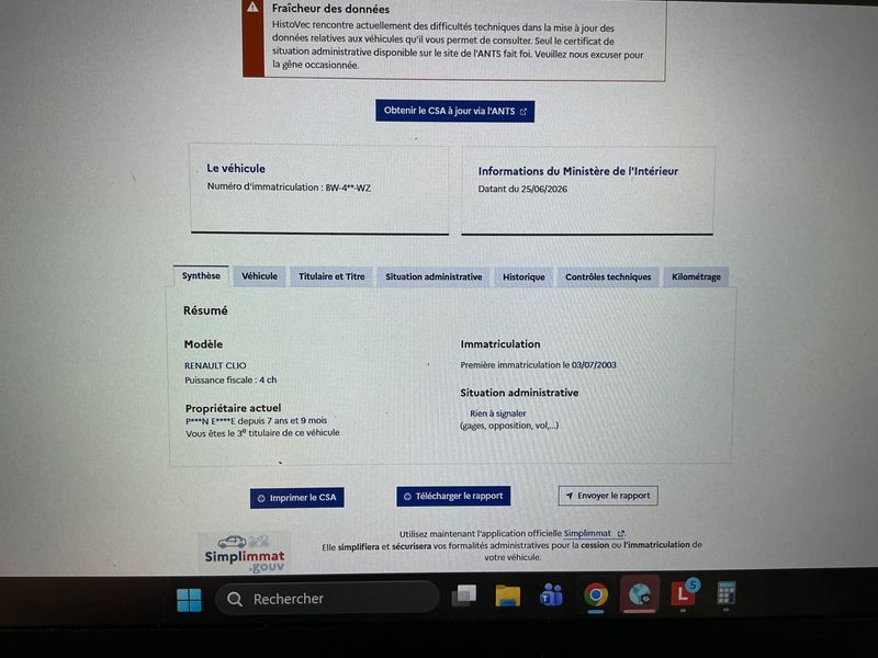 Renault Clio 1.2 Authentique 2003 – снимка 6