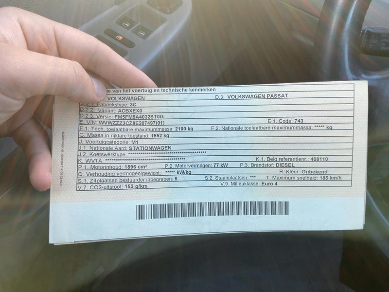 Volkswagen Passat 1.9 TDI Comfortline 2008 – снимка 5
