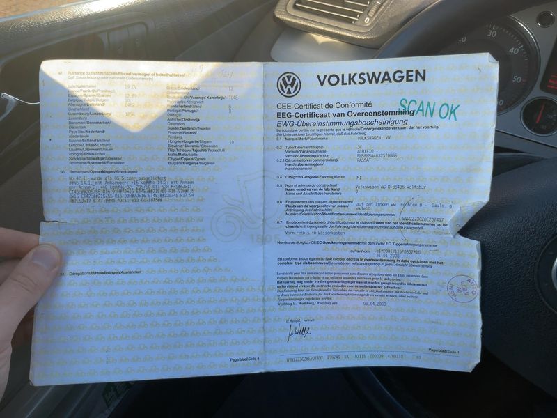 Volkswagen Passat 1.9 TDI Comfortline 2008 – снимка 6