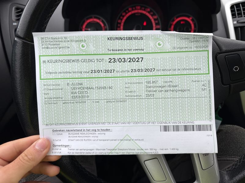 Kia cee'd 1.6 CRDi EX 2010 – снимка 14