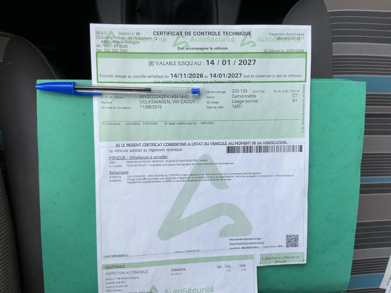 Volkswagen Caddy 1.6 TDI Maxi Startline 2015 – снимка 23