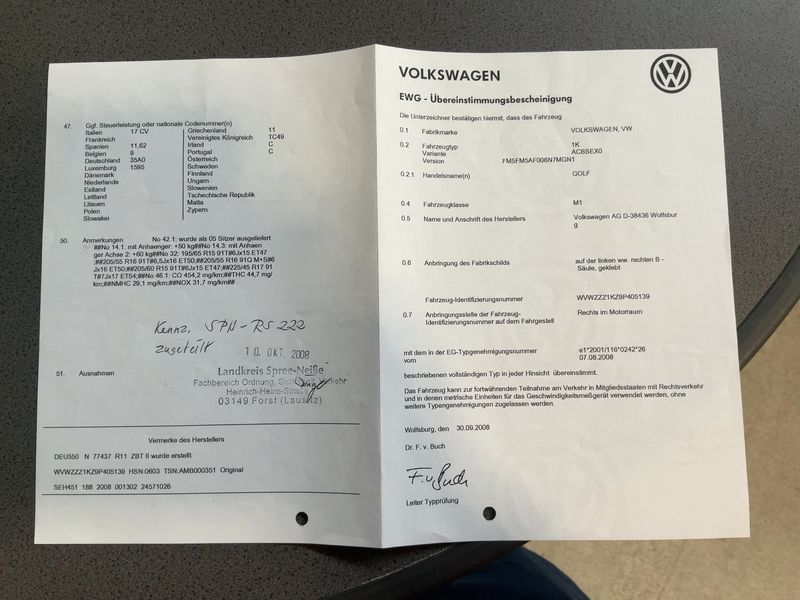 Volkswagen Golf VI 1.6 Comfortline 2008 – снимка 22