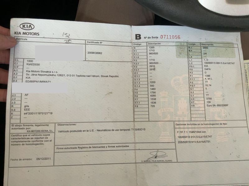 Kia cee'd 1.4 Motion 2011 – снимка 21