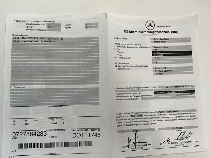 Mercedes-Benz A-Klasse A 150 Classic 2008 – снимка 6