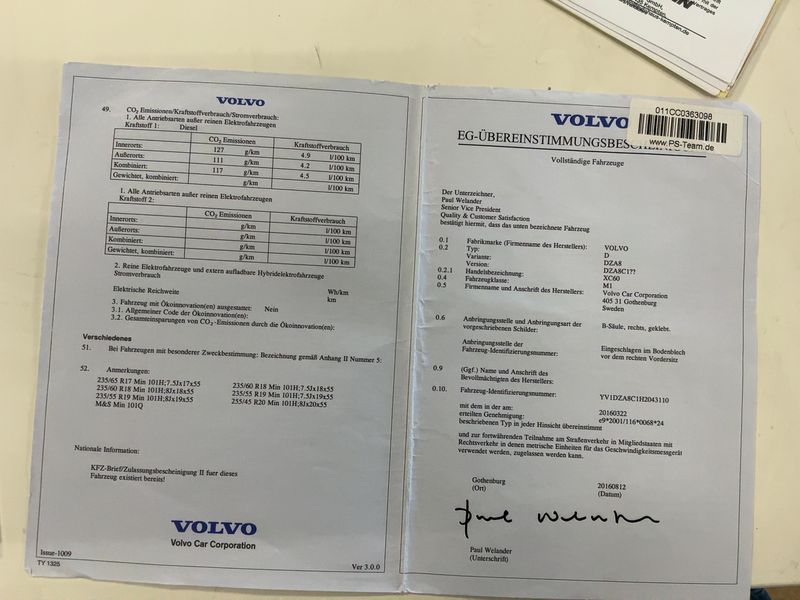 Volvo XC60 2.0 D4 Momentum 2WD 2016 – снимка 22