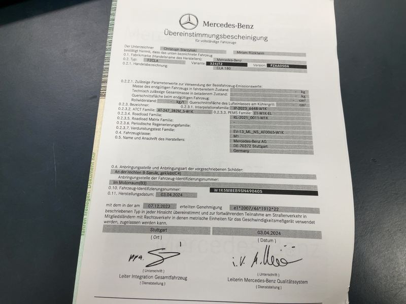 Mercedes-Benz CLA-Klasse CLA 180 Shooting Brake Mild-Hybrid AMG Line 2024 – снимка 21