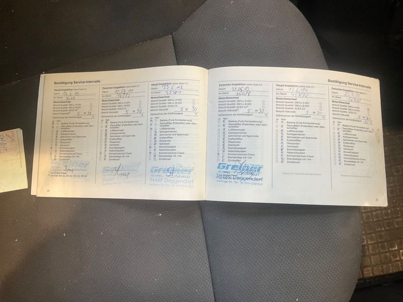 Opel Zafira 1.8 Edition 2008 – снимка на щета