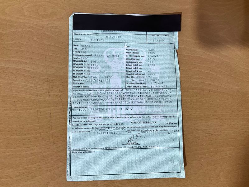 Nissan Qashqai 1.5 dCi Acenta 2008 – снимка 6