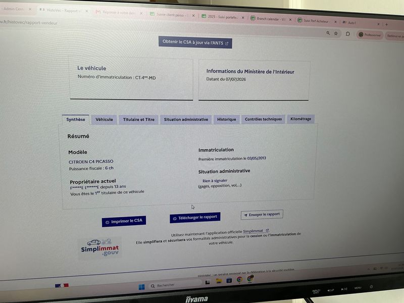 Citroen C4 Grand Picasso 1.6 HDi Confort 2013 – снимка 6