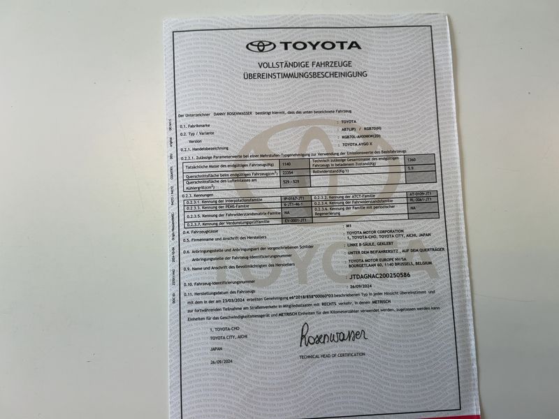 Toyota Aygo X 1.0 VVT-i Business Edition 2024 – снимка 22