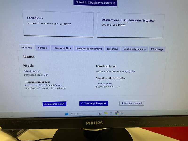 Dacia Lodgy 1.5 dCi Diesel Laureate 2012 – снимка 21