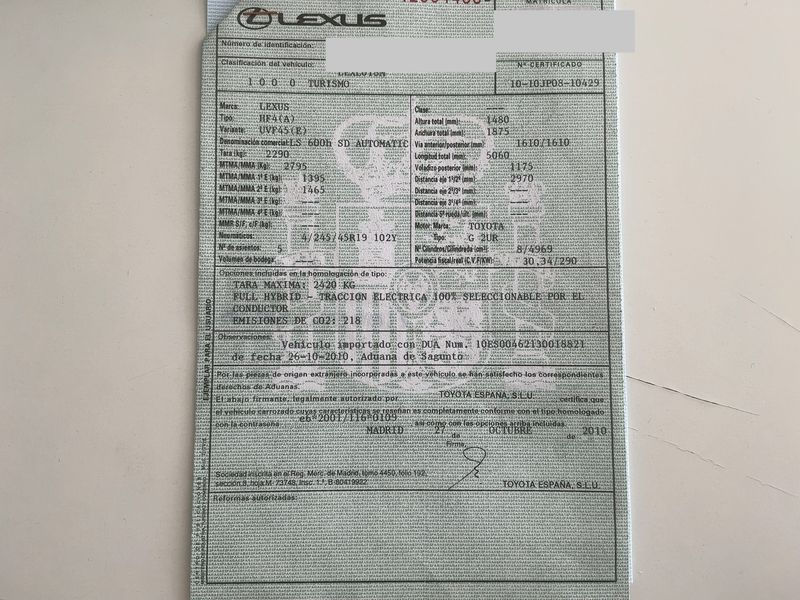 Lexus LS-Serie LS 600h 2011 – снимка 21