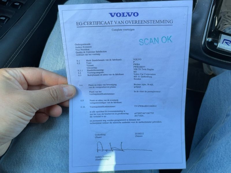 Volvo V90 2.0 T6 Plug-in Hybrid R-Design AWD 2018 – снимка 21