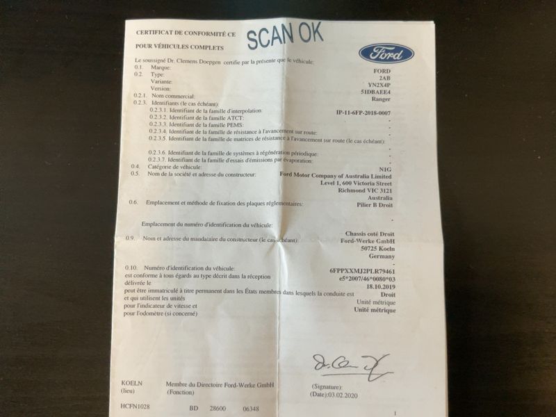 Ford Ranger 2.0 TDCi Doppelkabine 4x4 Wildtrak 2020 – снимка 21